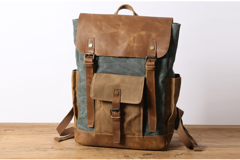 Canvas backpack