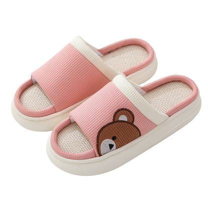 Cute Cartoon Bear Slippers