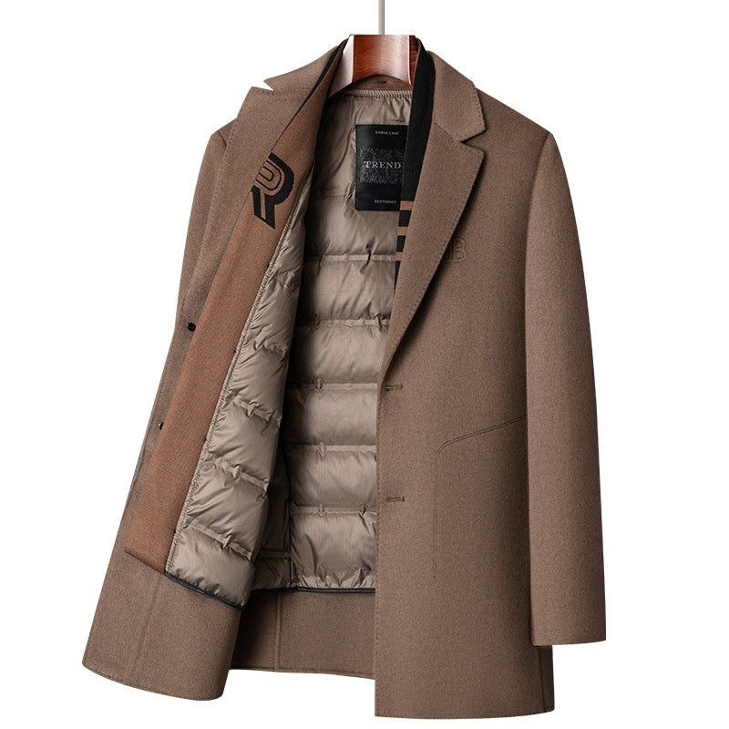 Coat Mid-length Woolen Coat