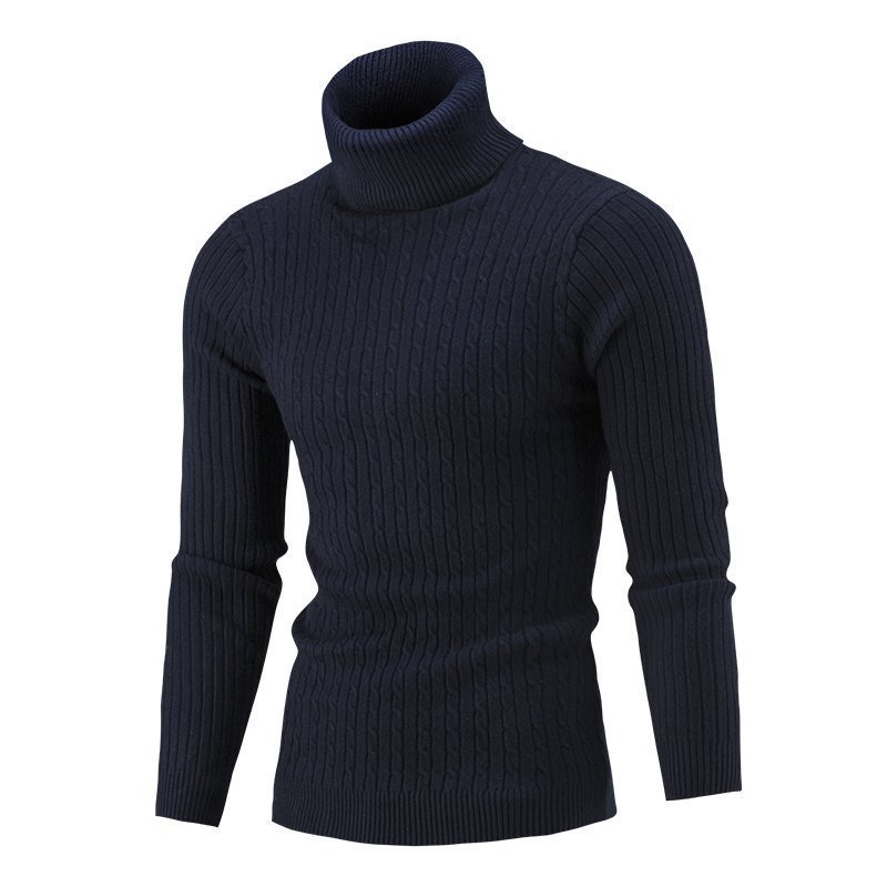 Turtleneck Long Sleeve Casual Sweater