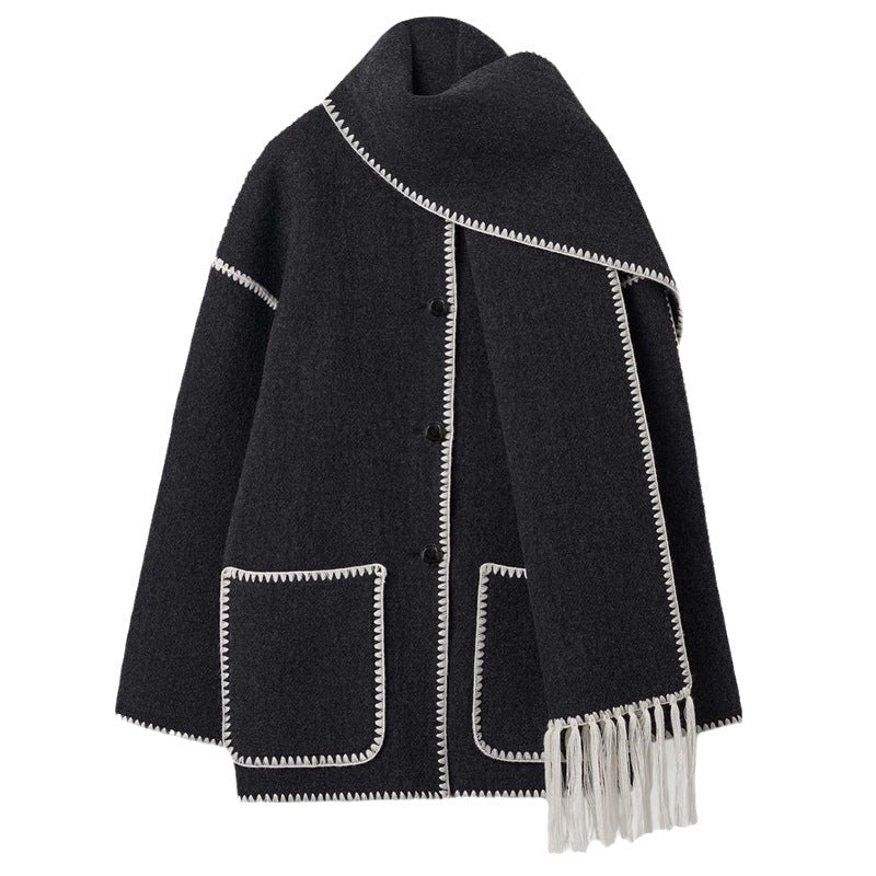 Thickened Woolen Coat