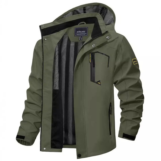 Long Sleeve Hooded Jacket Coat