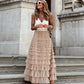 Mesh Tiered Skirt