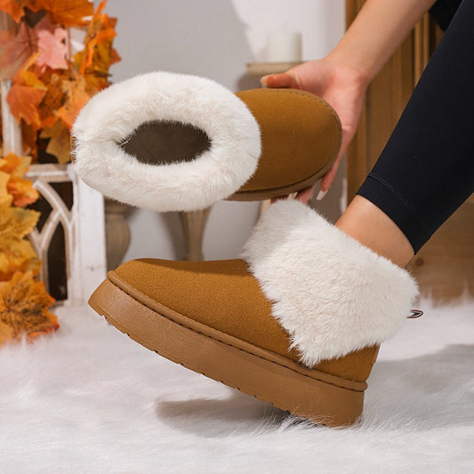 Plush Snow Boots