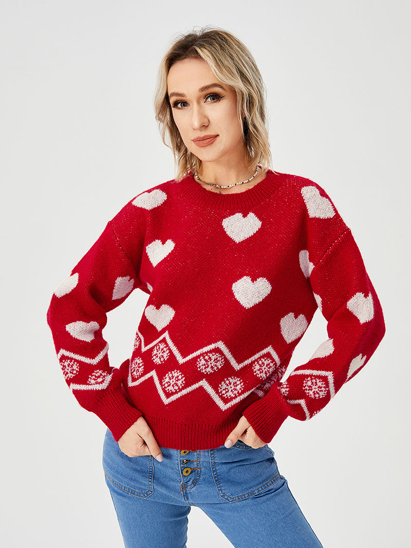 Cozy Heart Sweater