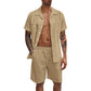 Summer Sports Short Sleeve Shorts Set