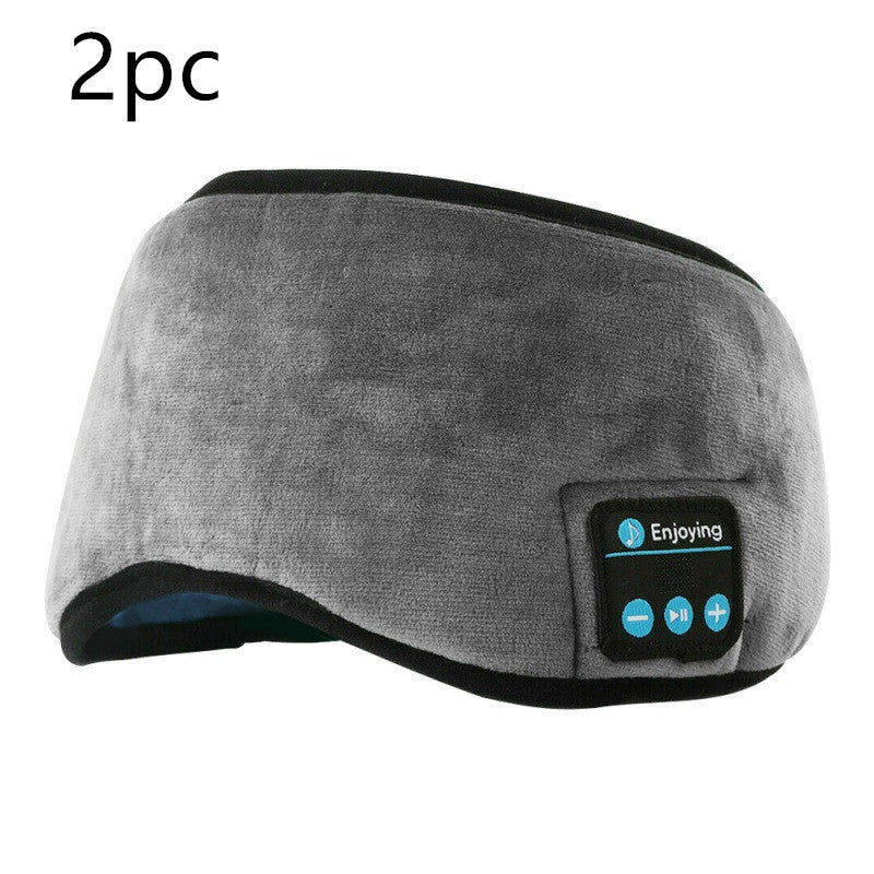 Wireless Bluetooth 5.0 Earphones Sleeping Eye Mask Music Player Sports Headband Travel Headset Speakers