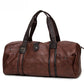 Leather leisure travel bag