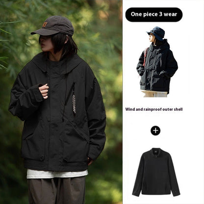 Windproof Waterproof Hooded Jacket