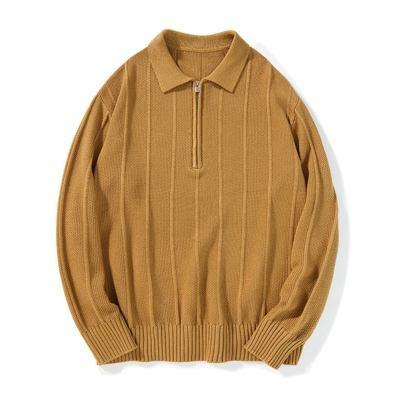 Waffle Knit Bottoming Shirt