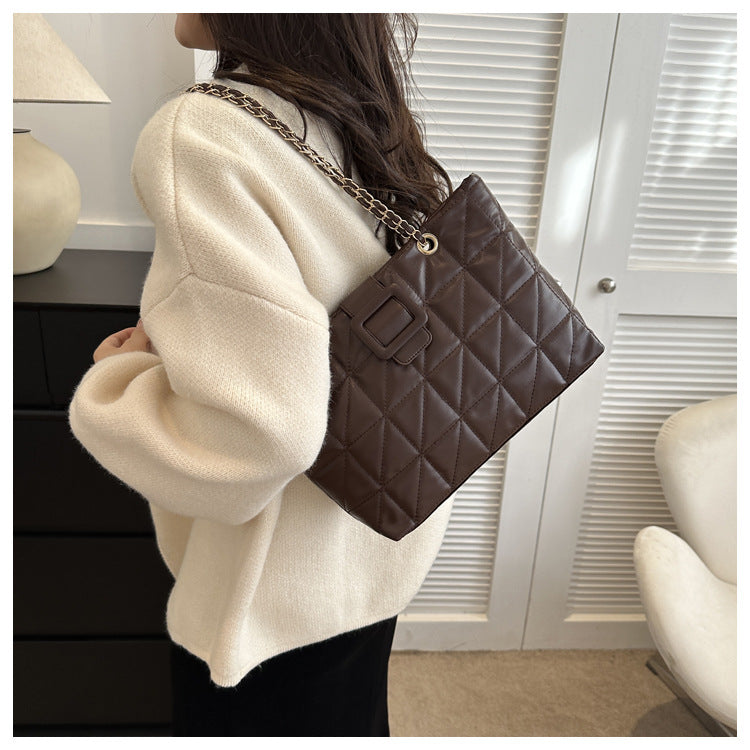 Chic Chanel-style Rhombus Bag