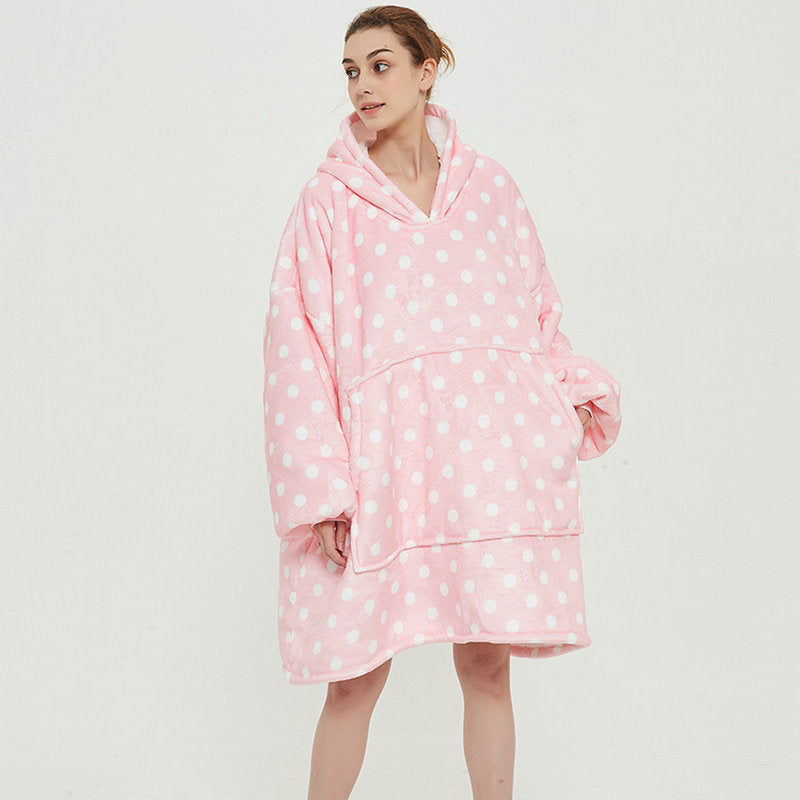 Ovesized Wearable Blanket Hoodie