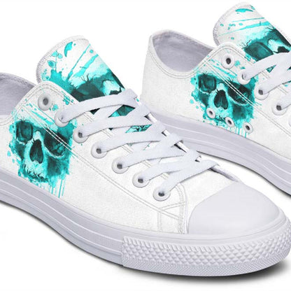 Printed High Top Canvas Shoes