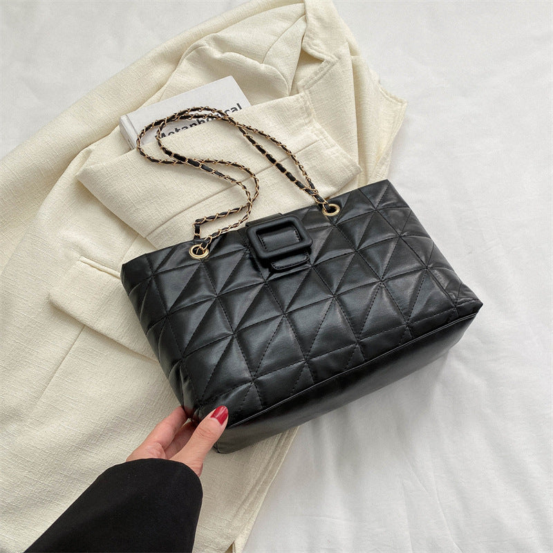 Chic Chanel-style Rhombus Bag