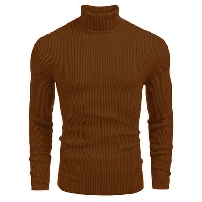 Slim-fit Turtleneck Long-sleeved Sweater