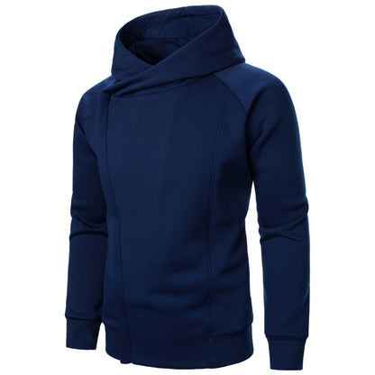 Side Zipper Hooded Sweater