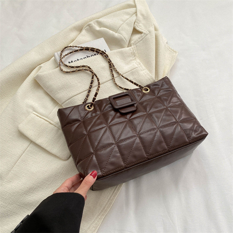 Chic Chanel-style Rhombus Bag