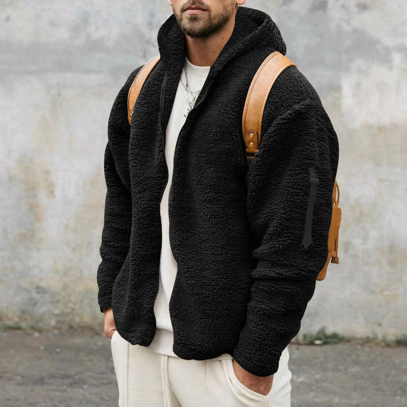 Double-sided Fleece Warm Jacket