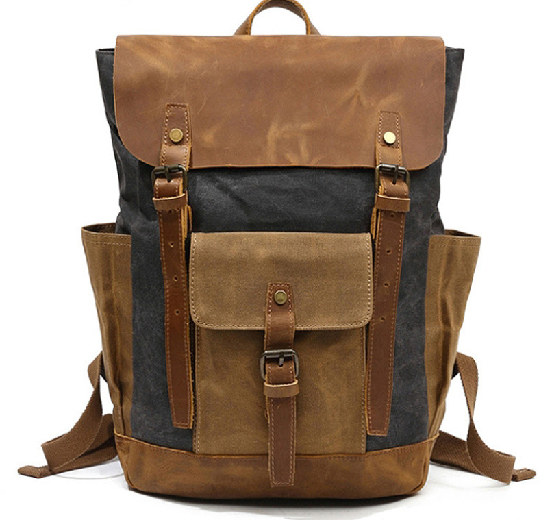 Canvas backpack