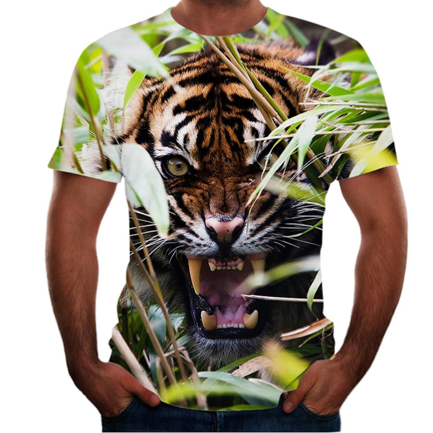 Animal Print 3d T-shirt