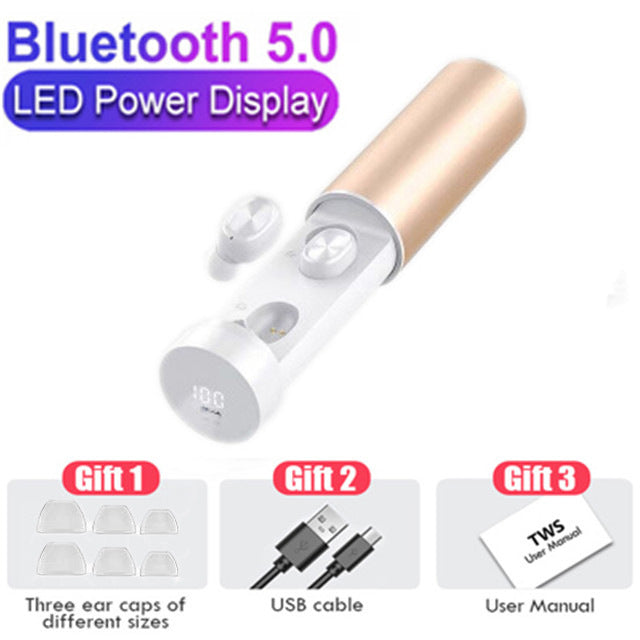 Mini Portable Pull-out Bluetooth Headset