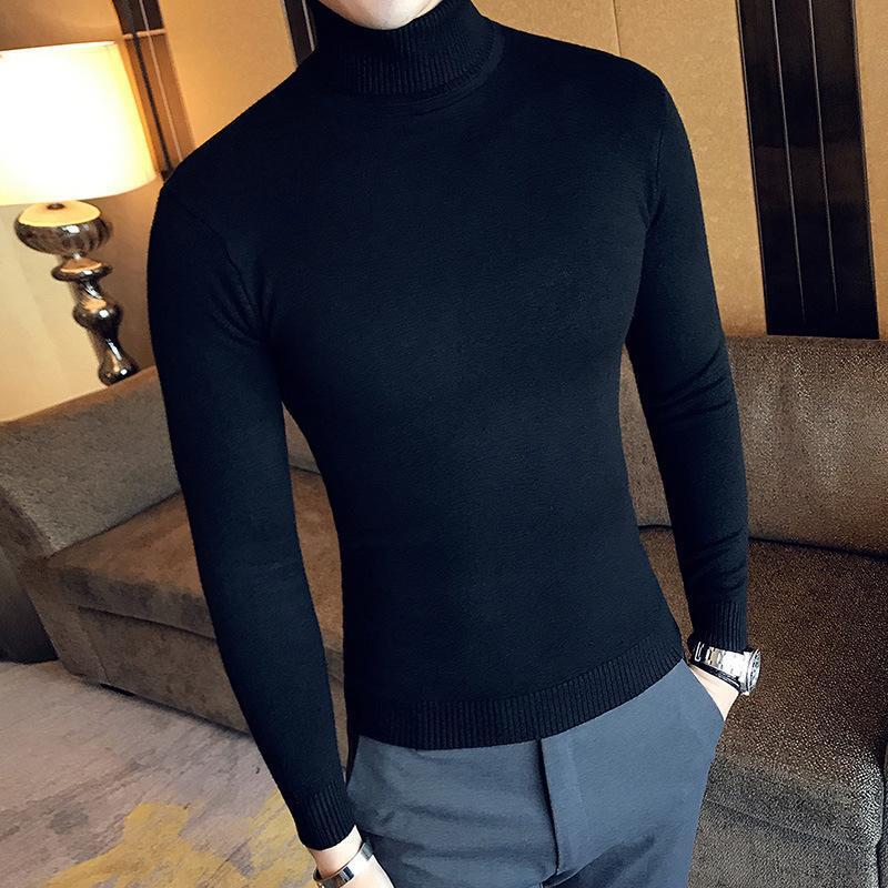 Light Board Turtleneck Long Sleeve Sweater