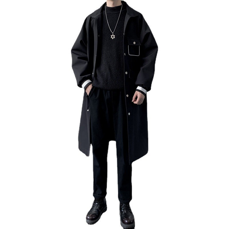 Mid-length Temperament Overcoat