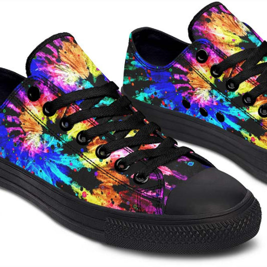 Printed High Top Canvas Shoes