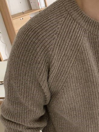 Loose And Lazy Style Thickened Sweater