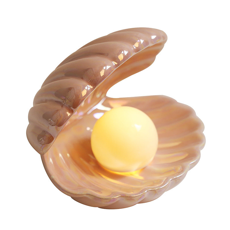 Nordic Modern Shell LED Night Light