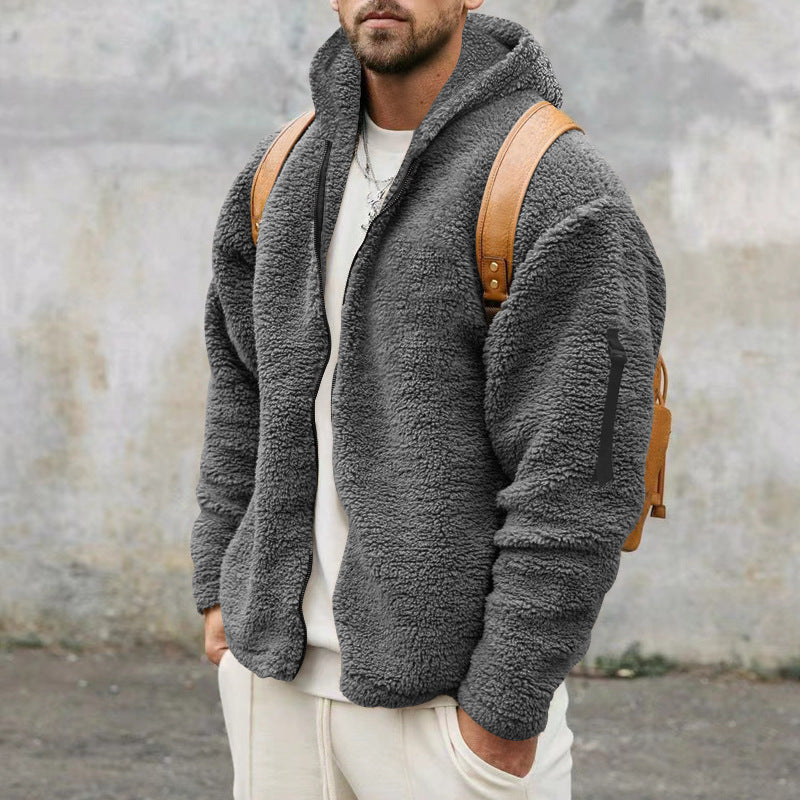 Double-sided Fleece Warm Jacket