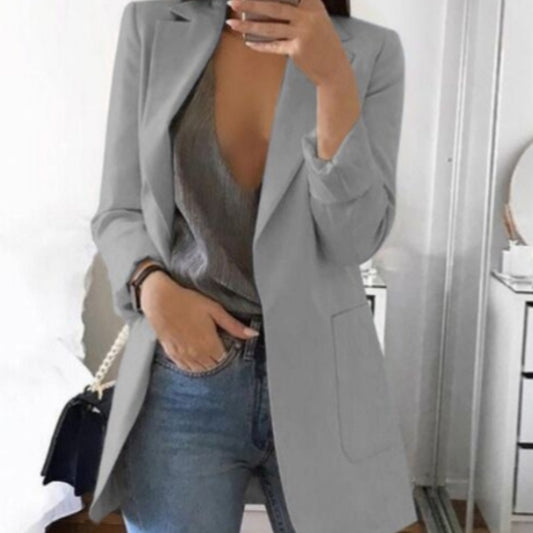 Slim-fit Cardigan Coat