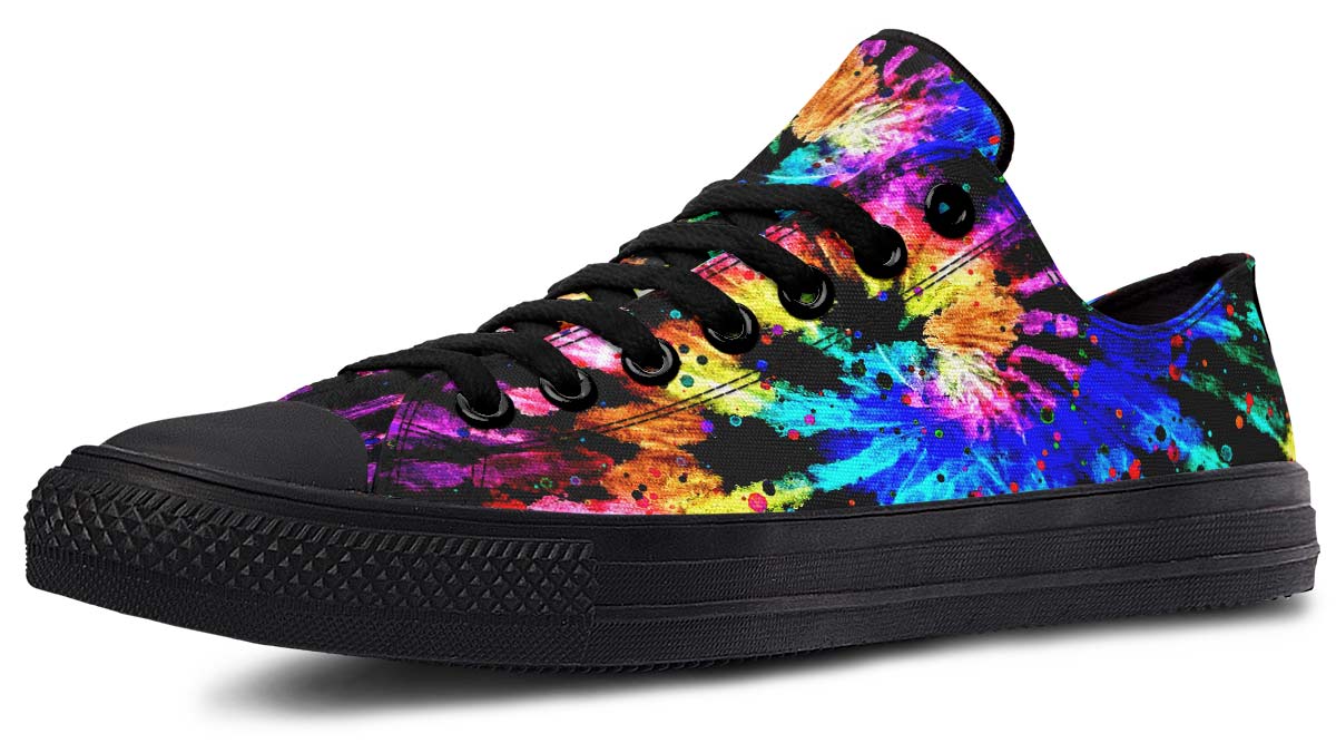 Printed High Top Canvas Shoes