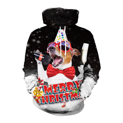 Digital Printing Hooded Sweater