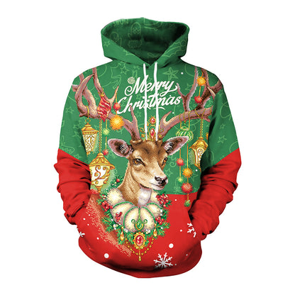 Digital Printing Hooded Sweater