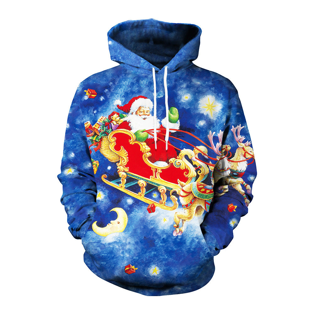 Digital Printing Hooded Sweater