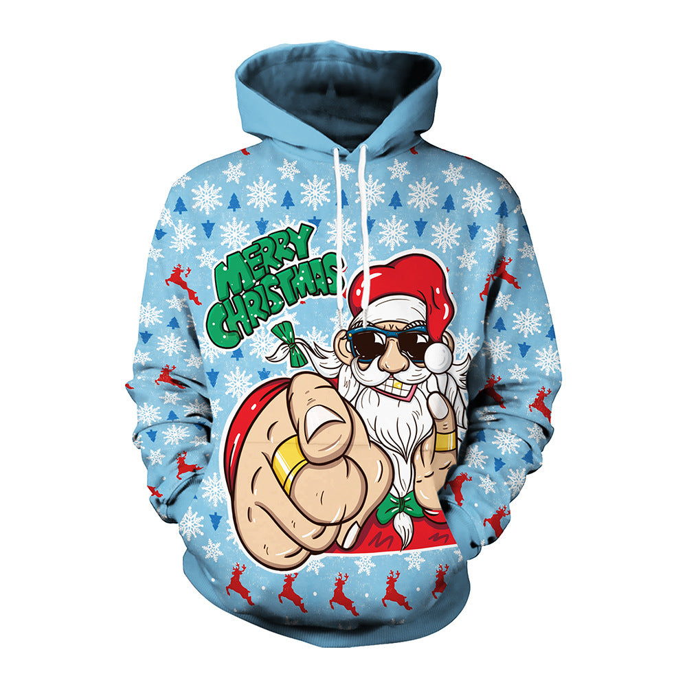 Digital Printing Hooded Sweater