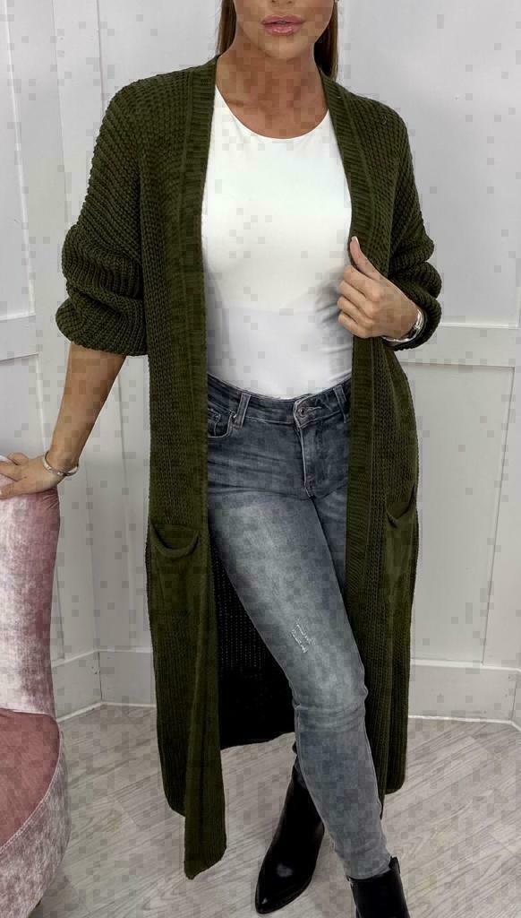 Knitwear Pocket Cardigan