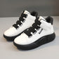 Mid-top Breathable Platform Sneakers