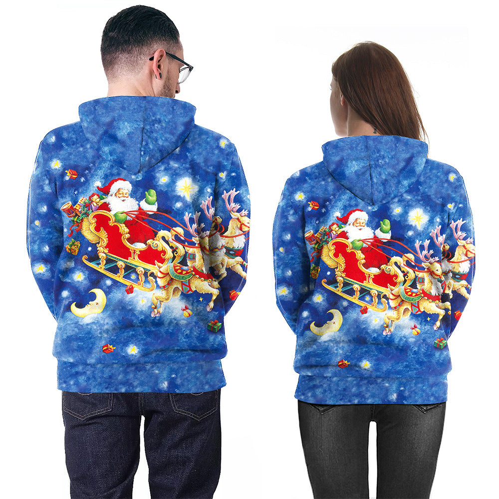 Digital Printing Hooded Sweater