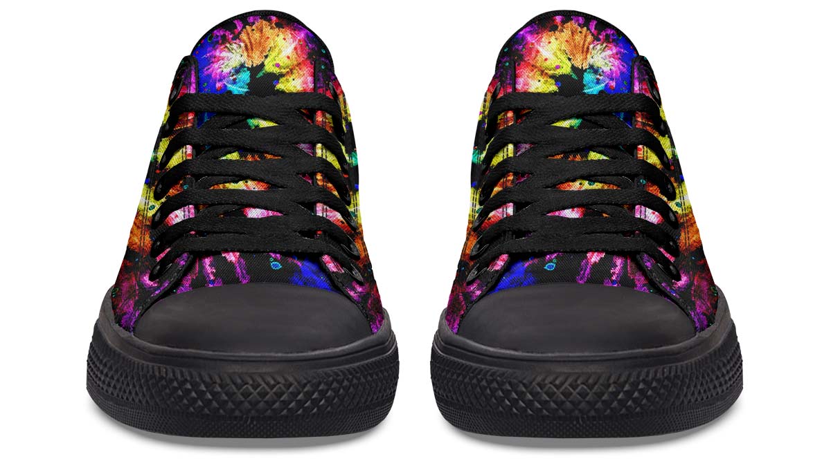 Printed High Top Canvas Shoes