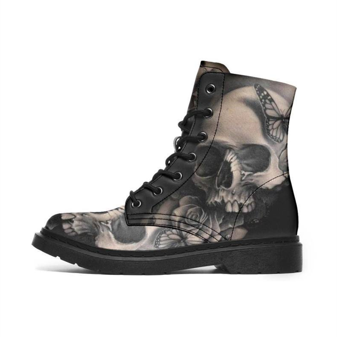 Casual Christmas Print Halloween Boots