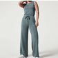 Solid Color Jumpsuit