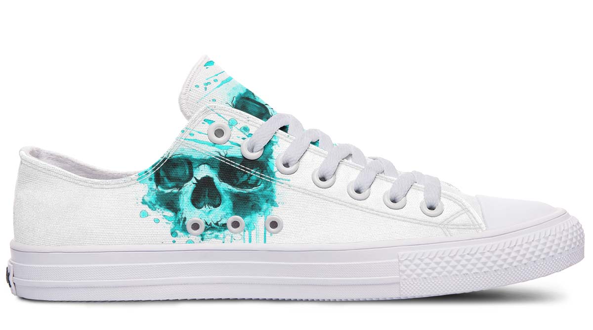 Printed High Top Canvas Shoes