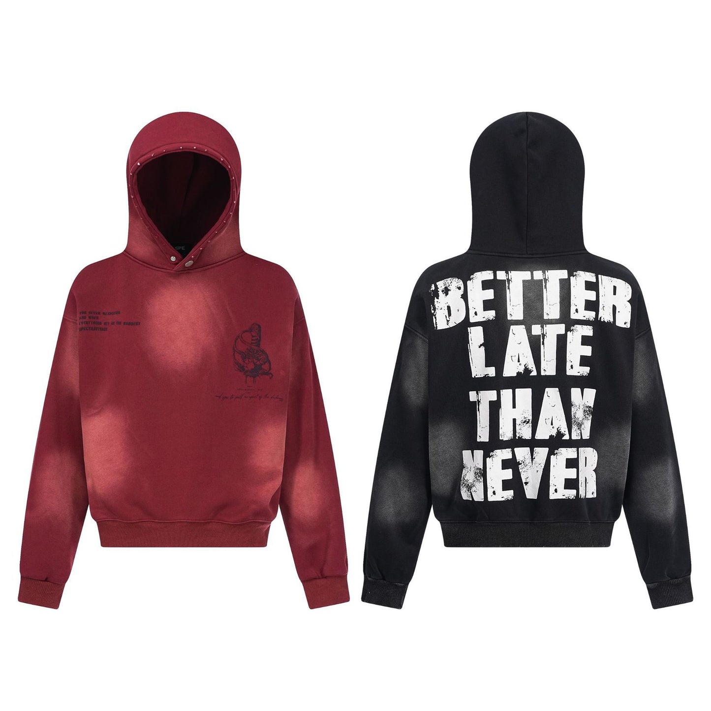 Letter Printing Hooded