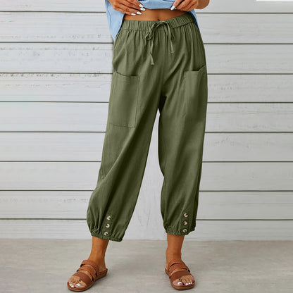 Drawstring Tie Pants