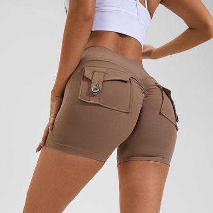 High Waist Hip Lifting Shorts