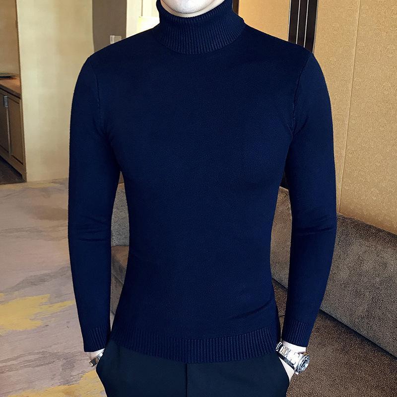 Light Board Turtleneck Long Sleeve Sweater