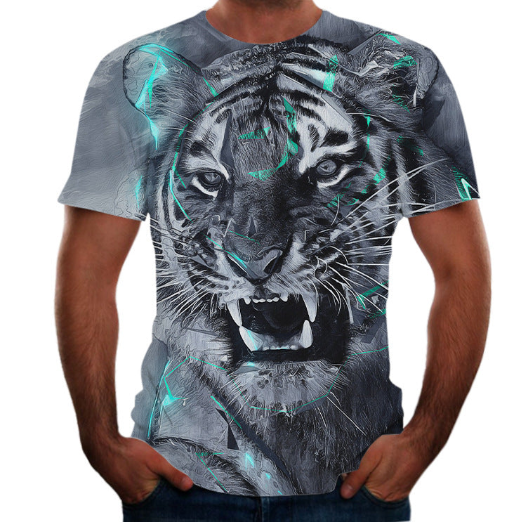 Animal Print 3d T-shirt