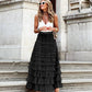 Mesh Tiered Skirt